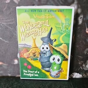 VeggieTales THE WONDERFUL WIZARD‎ OF HA'S The Story of a Prodigal Son DVD TESTED